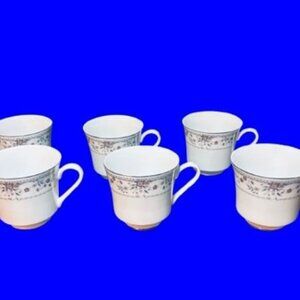 Lot Of 6 Claremont crafted in Japan from fine porcelain Vintage*